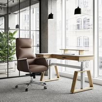 Royal II, Silicone & Leather Executive Ergonomic Office Chair