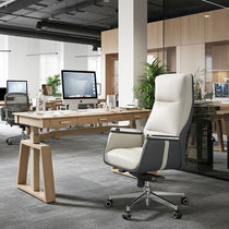 Royal II, Silicone & Leather Executive Ergonomic Office Chair