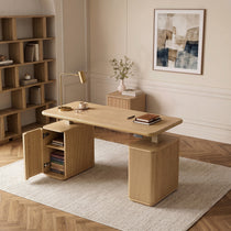 Opal Aurelia Fluted Standing Desk (60"x29")