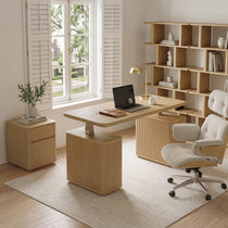 Opal Aurelia Fluted Standing Desk (60"x29")