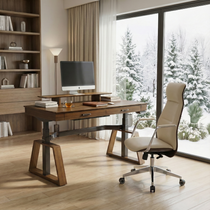 Executive Office Set: Ark Standing  Desk & Luxury Executive Chair