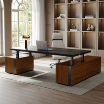 Executive Office Set：Zen Pro Standing Desk & Premium Executive Chair