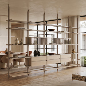 Arundel, Floor-to-Ceiling Shelving System