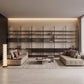 Arundel Colonnade Modular Shelving System, Black Oak