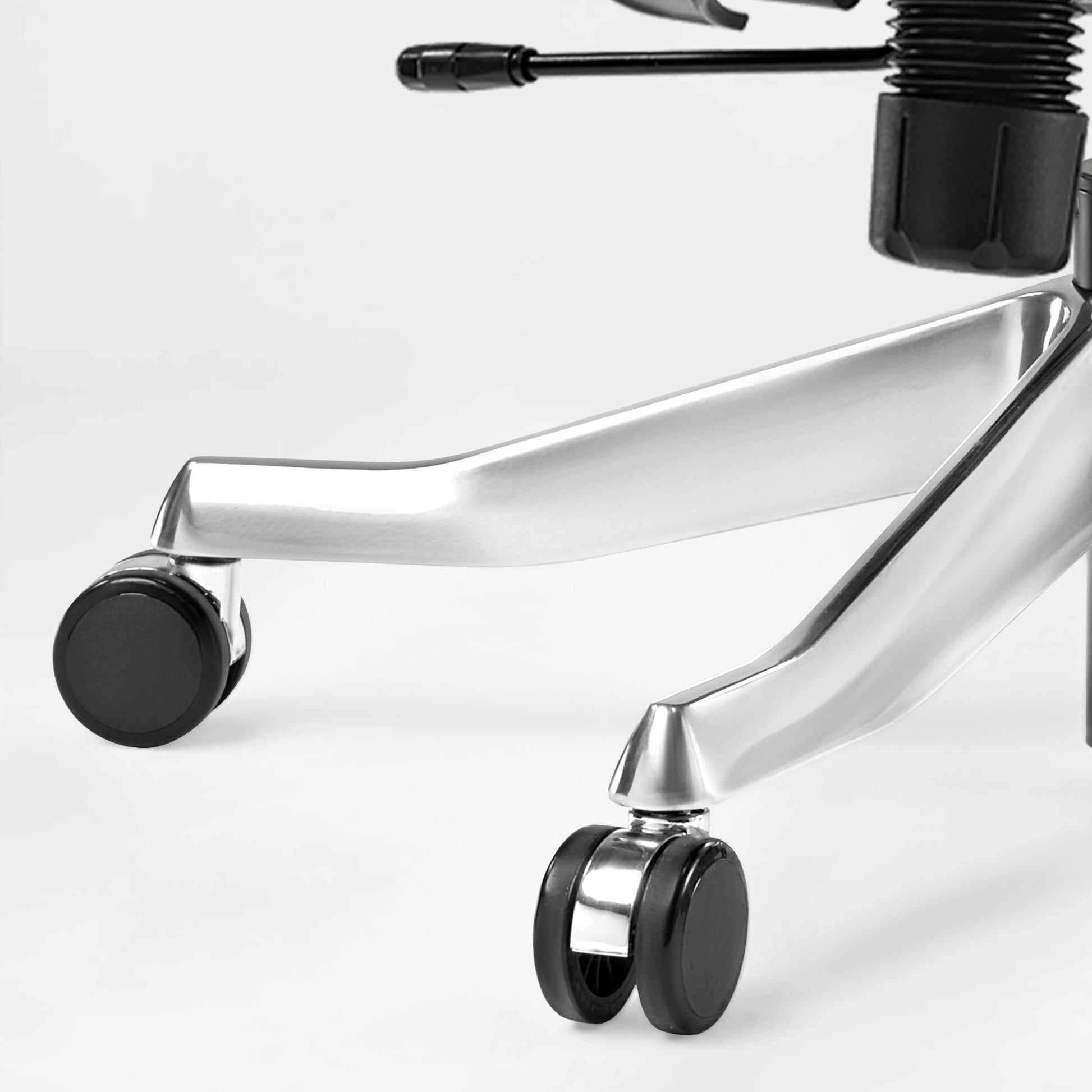 Axion Ergonomic Hybrid Chair, Black Mesh Ergonomic Design, 3D Armrests and Adjustable Seat Depth.