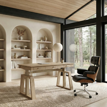 Executive Office Set：Ark EL Standing Desk & Executive Office Chair