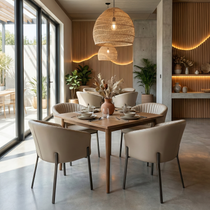 Jade, Upholstered Arm Dining Chair 1 PC, Dark Gray