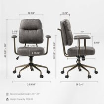 Becky, Ultra Soft Cushion Home Office Chair