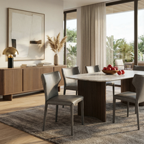 Majestic, Dining Side Chairs Set of 2, Gray