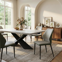 Ember, Upholstered Dining Side Chair Set of 2, Gray & Bottle Green