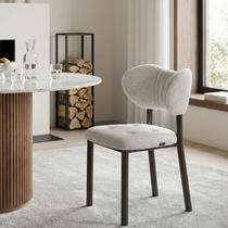 Nibbles, Upholstered Dining Side Chairs Set of 2, White