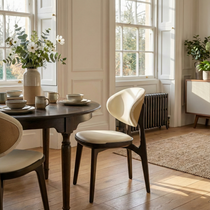 Cedar, Dining Side Chairs Set of 2, Off-white