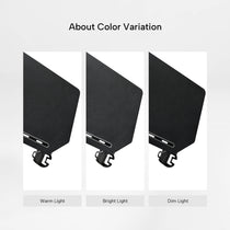 Eureka Ergonomic Aero Pro Wing-Shaped Desk color variations including Dark, Light, and Carbon Fiber