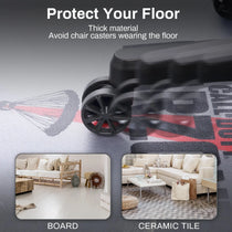 Call of Duty Floor Mat Protecting Floor From Chair Caster Wear, Suitable for Board and Ceramic Tile Surfaces.