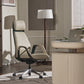SERENE, Eureka Ergonomic comfy leather executive office chair Luxury Napa Leather, Off-White, Promotional Video with Opal desk
