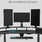 Aero Pro Wing Shaped Standing Desk (63"x23")