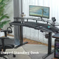 Aero Pro Wing Shaped Standing Desk (63"x23")