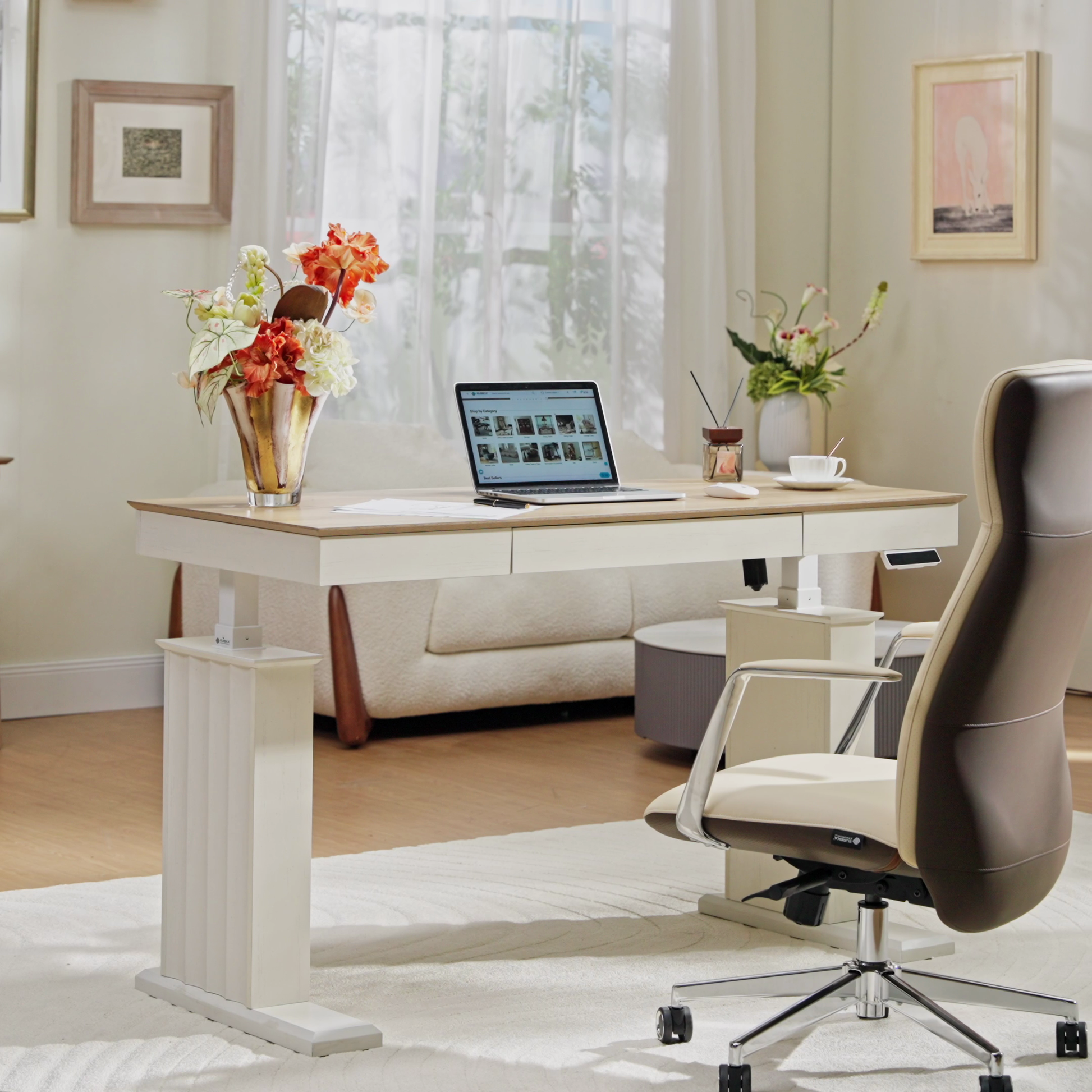 Eureka Ergonomic Ark SD Standing Desk Lifestyle Video.