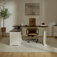 Eureka ARK ES 60'' Executive L-shaped Standing Desk with Storage Cabinets product featured video