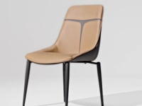 Couture, Upholstered Dining Side Chairs Set of 2, Turmeric & Gray