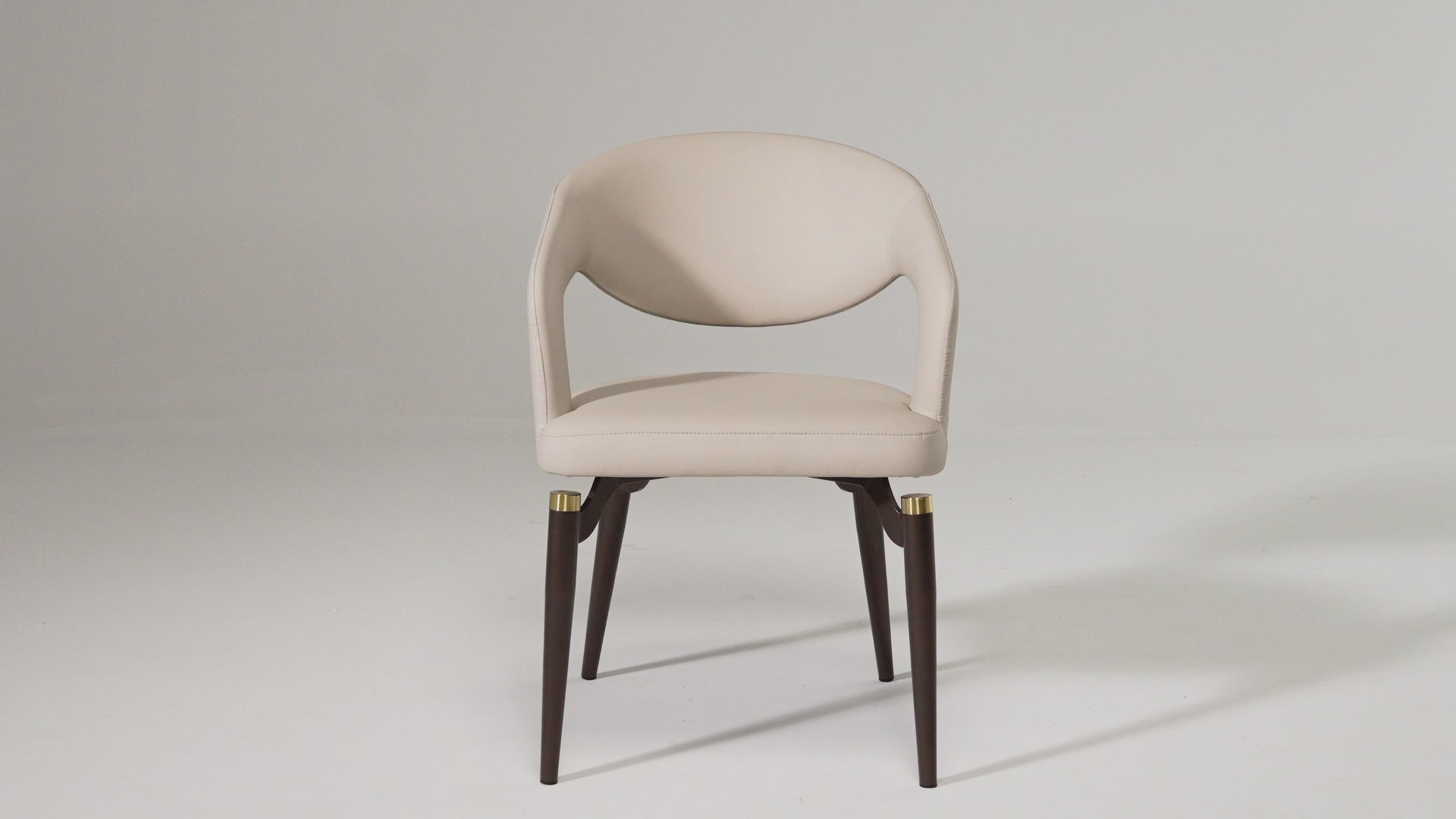 Modern Dining Room Chairs with A Plump Seat Cushion Set of 2