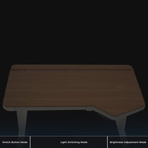 Prime Electric Standing Desk with RGB Lighting (55"x34")