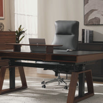 Royal II, Silicone & Leather Executive Ergonomic Office Chair