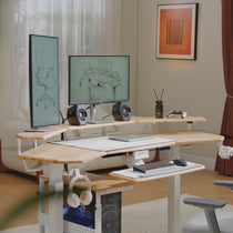 Aero Pro Wing-Shaped Standing Desk (72"x23")