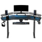 Aero Pro Wing-Shaped Standing Desk (72"x23")