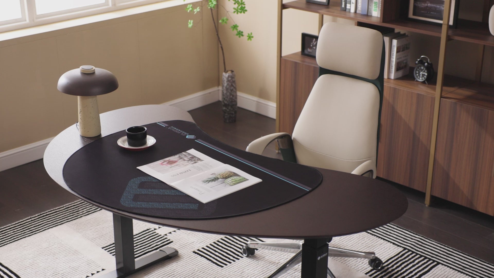 Eureka 70'' Modern Height Adjustable Standing Desk for Home Office