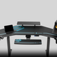 Aero Pro Wing-Shaped Standing Desk (72"x23")