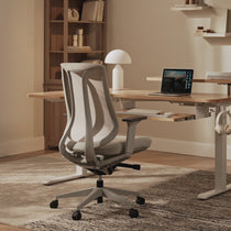 Eureka Ergonomic Lira,  Meah Ergonomic Office Chair, Light-Green Gray video