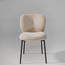 Sage, Upholstered Dining Side Chairs Set of 2, Off-White