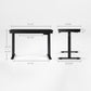 47 inch Black Wonder Desk Electric Standing Desk Product Dimension