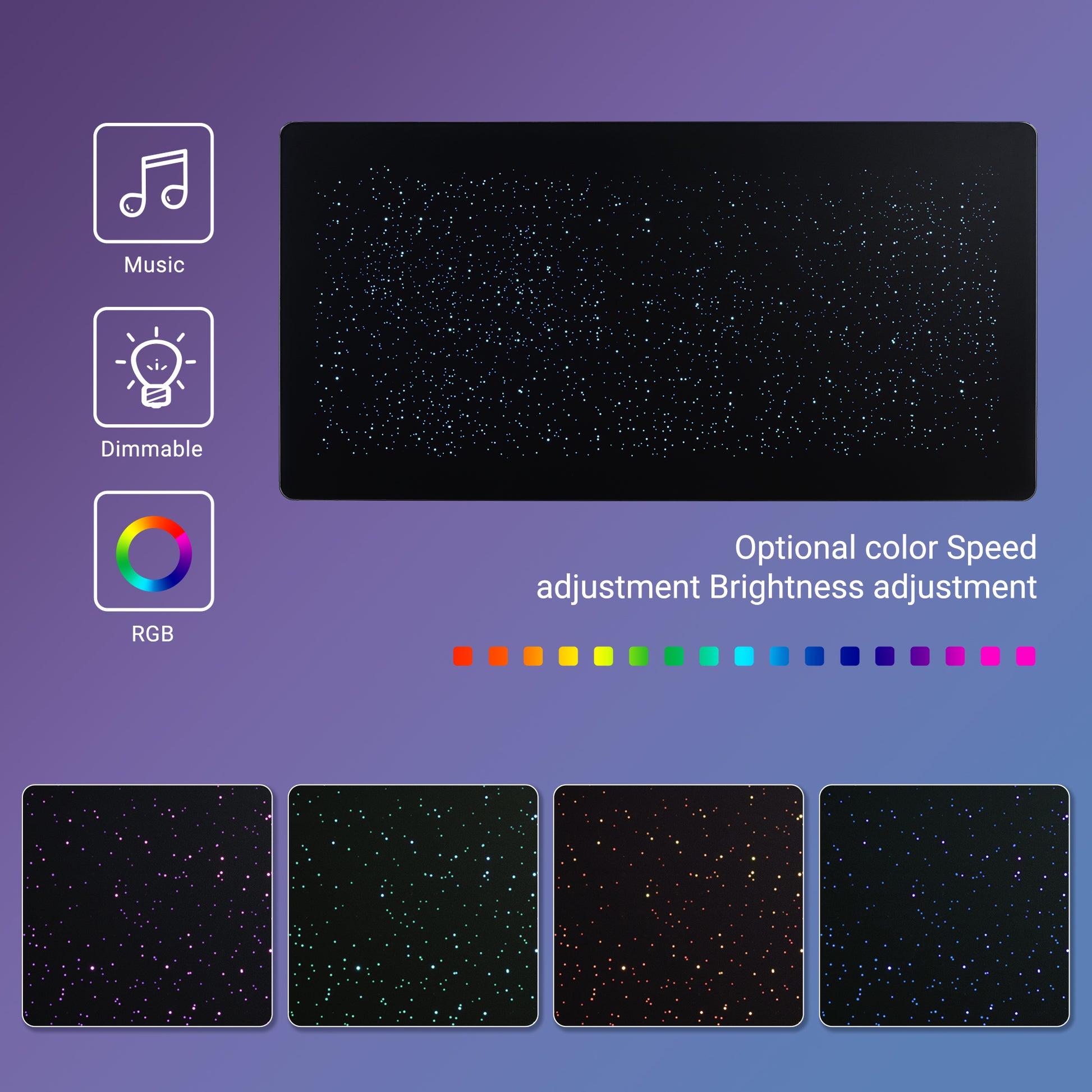 47 inch Wonder Desk Electric Standing Desk with immersive RGB lighting 