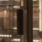 Arundel Dark Walnut Wall System, Shelving & Storage Wall with Led Lighting
