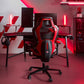 Red | office chair for lower back pain in home office