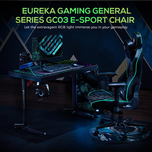 GAMING CHAIR: GC-03 RGB - General Series ESport - Eureka Ergonomic GAMING CHAIR Scene Carousel 2